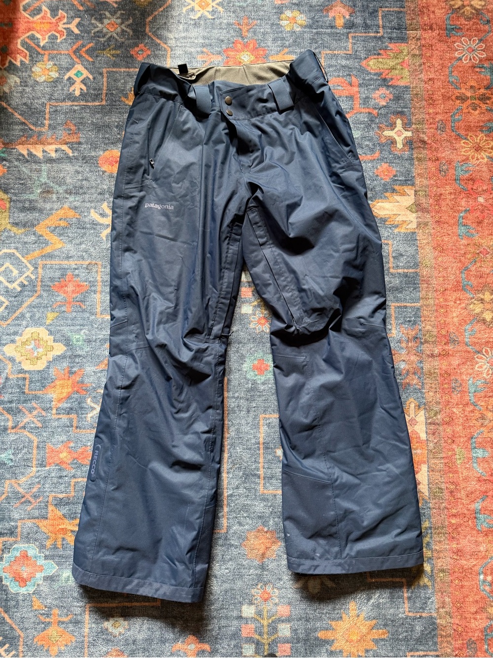 Patagonia Navy Blue Women's Waterproof Snow Pants